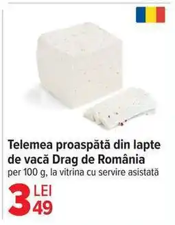 Carrefour Telemea proaspătă din lapte de vacă Drag de România Ofertă