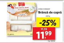 Lidl Brânză de capră Ofertă