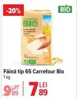 Făină tip 65 Carrefour Bio