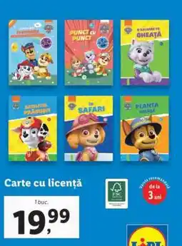 Lidl Carte cu licență Ofertă
