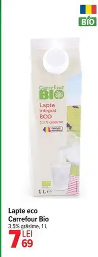 Carrefour Lapte Eco Carrefour Bio Ofertă