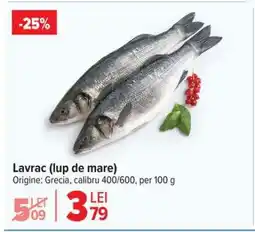 Lavrac (lup de mare)