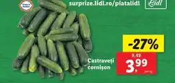 Lidl Castraveți cornișon Ofertă