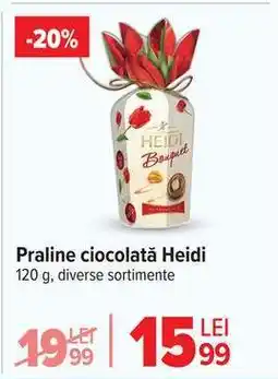 Praline ciocolată, Heidi