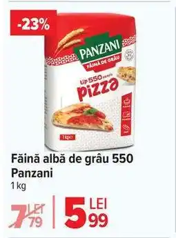 Carrefour Făină albă de grâu 550 Panzani Ofertă