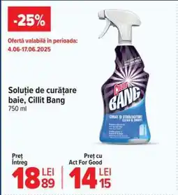 Carrefour Soluție de curățare baie, Cillit Bang Ofertă