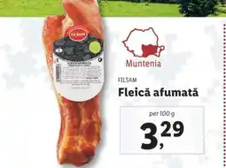 Lidl FILSAM Fleică afumată Ofertă