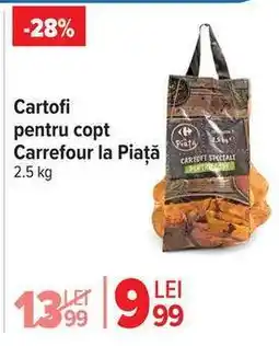 Carrefour Cartofi pentru copt, Carrefour La Piață Ofertă
