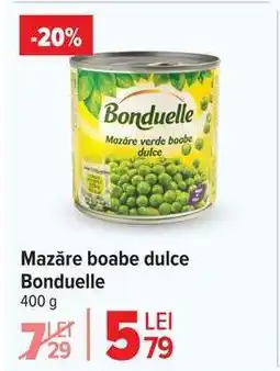Carrefour Mazăre boabe dulce Bonduelle Ofertă