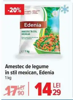 Carrefour Amestec de legume în stil mexican Edenia Ofertă