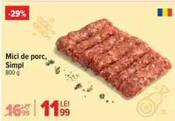 Mici de porc, Simpl