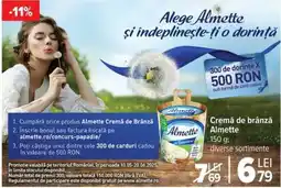 Carrefour Cremă de brânză Almette Ofertă