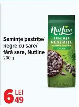 Carrefour Semințe pestrițe/negre cu sare/fără sare, Nutline Ofertă