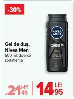 Carrefour Gel de duș Nivea Men Ofertă