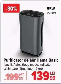 Carrefour Purificator de aer Hama Basic Ofertă