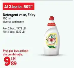 Carrefour Detergent vase, Fairy Ofertă