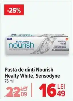 Carrefour Pastă de dinți Nourish Healty White, Sensodyne Ofertă