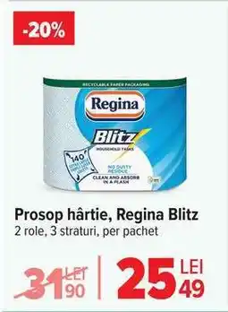 Carrefour Prosop hârtie, Regina Blitz Ofertă