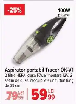 Carrefour Aspirator portabil Tracer OK-V1 Ofertă