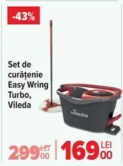 Carrefour Set de curățenie Easy Wring Turbo, Vileda Ofertă