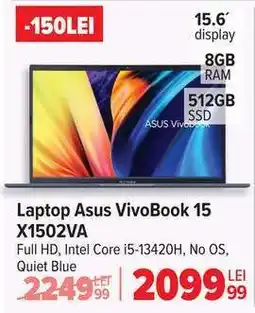 Carrefour Laptop Asus VivoBook 15 X1502VA Ofertă