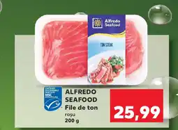 Kaufland ALFREDO SEAFOOD File de ton Ofertă