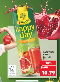 Kaufland HAPPY DAY Happy Suc rodii Ofertă