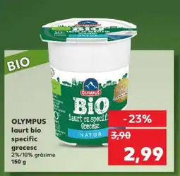 Kaufland OLYMPUS Iaurt bio specific grecesc Ofertă