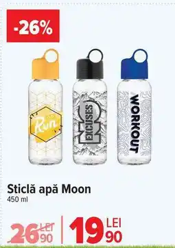 Carrefour Sticlă apă Moon Ofertă