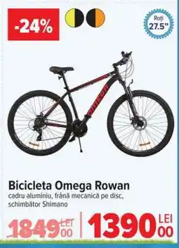 Carrefour Bicicleta Omega Rowan Ofertă