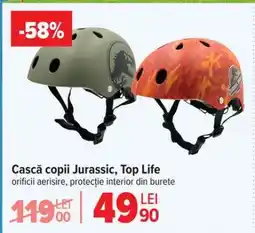 Carrefour Cască copii Jurassic, Top Life Ofertă