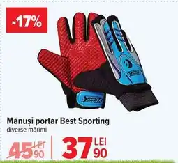 Carrefour Mănuși portar Best Sporting Ofertă