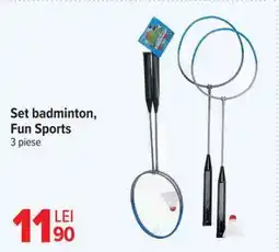 Carrefour Set badminton Fun Sports Ofertă