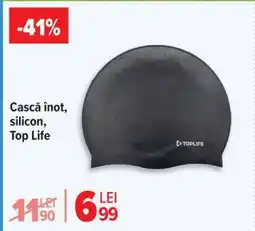 Carrefour Cască înot, silicon, Top Life Ofertă