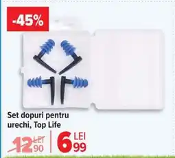 Carrefour Set dopuri pentru urechi, Top Life Ofertă