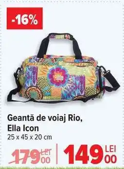 Carrefour Geantă de voiaj Rio, Ella Icon Ofertă