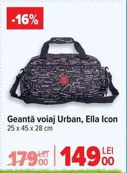 Carrefour Geantă voiaj Urban, Ella Icon Ofertă