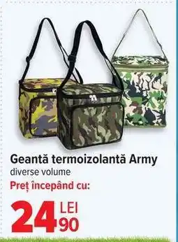 Carrefour Geantă termoizolantă Army Ofertă