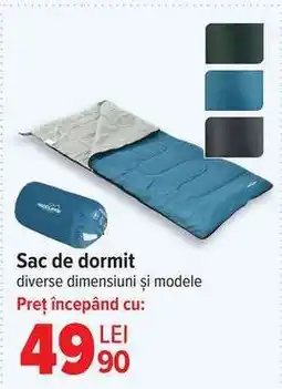 Carrefour Sac de dormit Ofertă