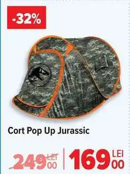 Carrefour Cort Pop Up Jurassic Ofertă