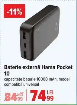 Carrefour Baterie externă Hama Pocket 10 Ofertă