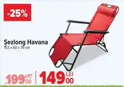 Carrefour Sezlong Havana Ofertă