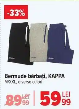 Carrefour Bermude bărbați, KAPPA Ofertă