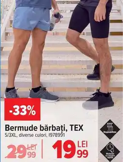 Carrefour Bermude bărbați, TEX Ofertă