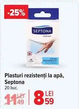 Carrefour Plasturi rezistenți la apă, Septona Ofertă