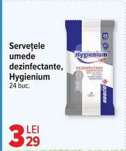 Carrefour Servețele umede dezinfectante, Hygienium Ofertă