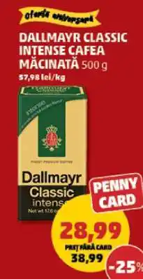 Penny Dallmayr Classic Intense Cafea Măcinată 500g Ofertă