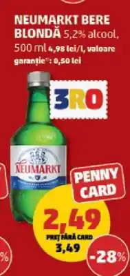 Penny NEUMARKT Bere blondă Ofertă