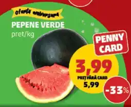 Penny Pepene verde Ofertă