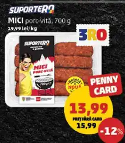 Penny SUPORTERO MICI porc-vita, 700 g Ofertă